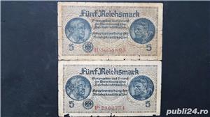 5 Reichmark,fara data,perioada 1940-1945 - imagine 5