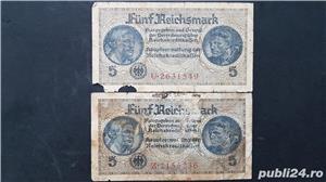 5 Reichmark,fara data,perioada 1940-1945 - imagine 9