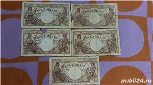 5 Bancnote 2000 Lei puse in circulatie intre anii 1941-1943-1944.