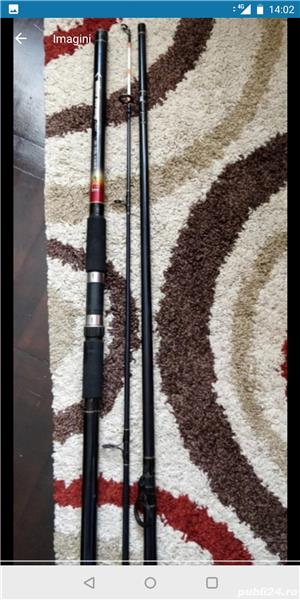 Lanseta Dam, din trei bucati, 3,90m, 100-200gr plumb