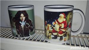 Cani cu picturi celebre si motive de Paste, ziua copilului, onomastici, craciun!  - imagine 4