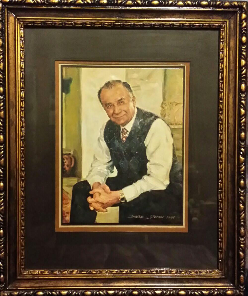 Tablou Portret Ion Iliescu - imagine 4