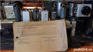 Radio amplificator lampi PHILIPS-MERKUR 473 functional 1953 - imagine 9