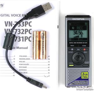 Reportofon digital semi-profesional Olympus VN-731PC - peste 6000 ore de inregistrare - imagine 16