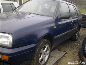 dezmembrez vw golf 3 break 1.9 tdi 90 cp z1 motor cutie viteze intercooler trager fuzeta portiera  - imagine 2