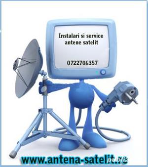 Services antene satelit