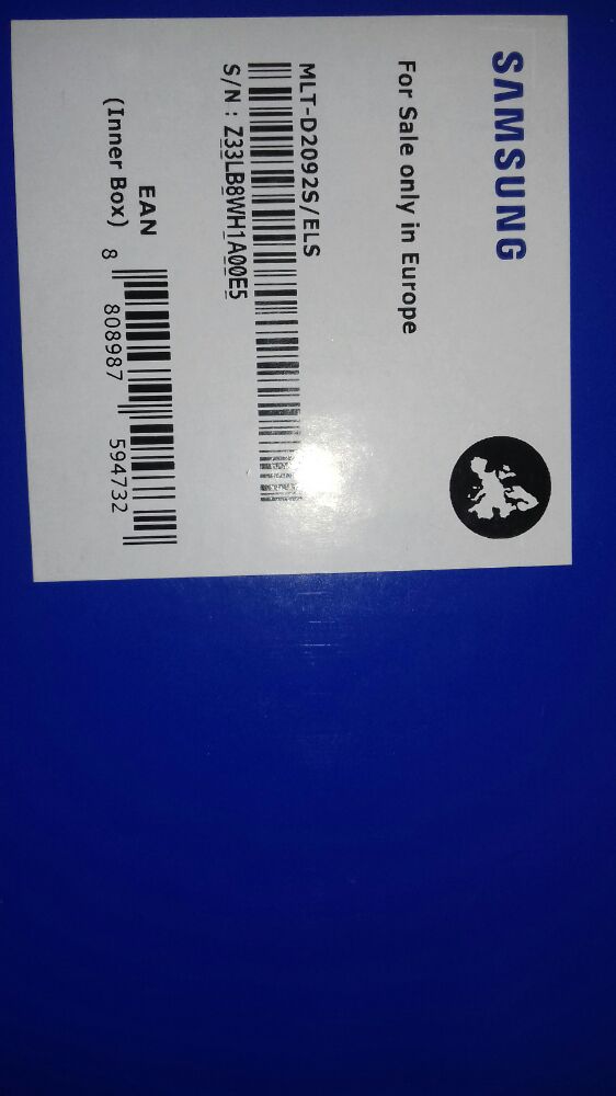 Toner cartridge MLT-D20092S pt imprimanta SAMSUNG seria SCX-482X ORIGINAL  - imagine 3