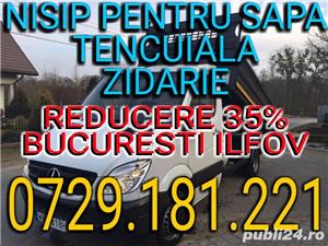 Nisip pentru sapa zidarie tencuiala pavele 6mc  Bucuresti Ilfov