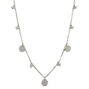 Lant argint rodiat cu pandante - DA114