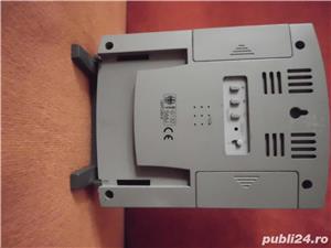 2 buc Statii meteo, ceas, doua alarme + higrometru,barometru,  prognoza