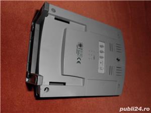 2 buc Statii meteo, ceas, doua alarme + higrometru,barometru,  prognoza - imagine 4