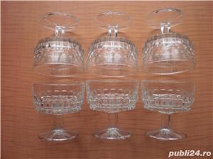 Set de 6 pahare de vin, din sticla rezistenta - imagine 3