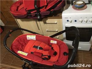 Cărucior 0-4 ani - 3 in 1(landou-carucior) - imagine 5