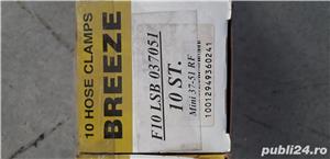 Coliere inox 43-57mm / 7.9 mm latime / la cutie 10 buc - pretul este pentru o cutie - imagine 3