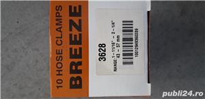 Coliere inox 43-57mm / 7.9 mm latime / la cutie 10 buc - pretul este pentru o cutie - imagine 6