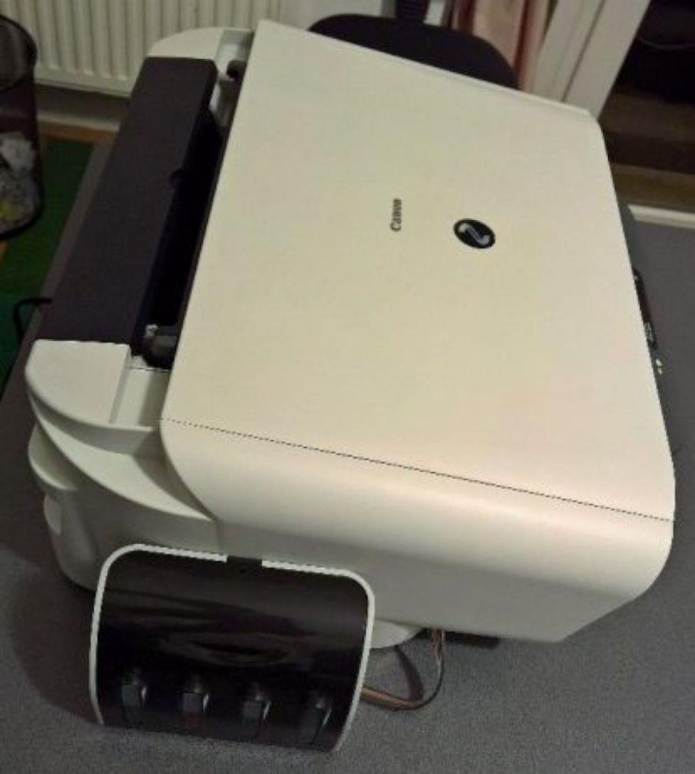 Canon mp150 CISS imprimanta xerox scaner multifunctional foarte fiabil ca noua ieftina intretinerea  - imagine 3