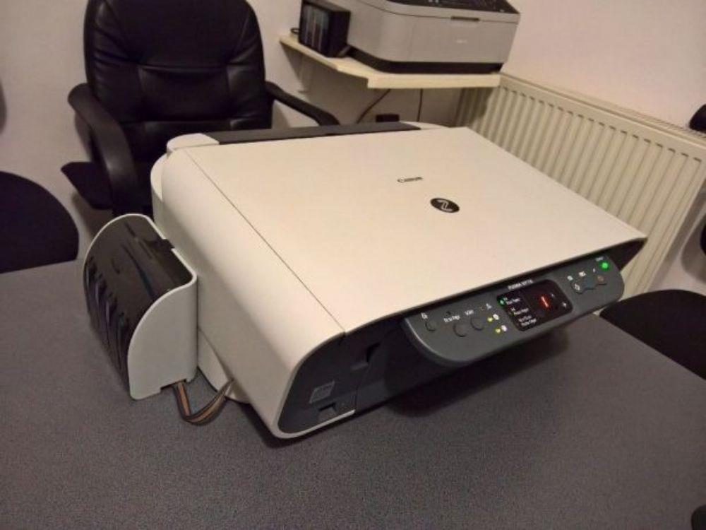 Canon mp150 CISS imprimanta xerox scaner multifunctional foarte fiabil ca noua ieftina intretinerea  - imagine 5
