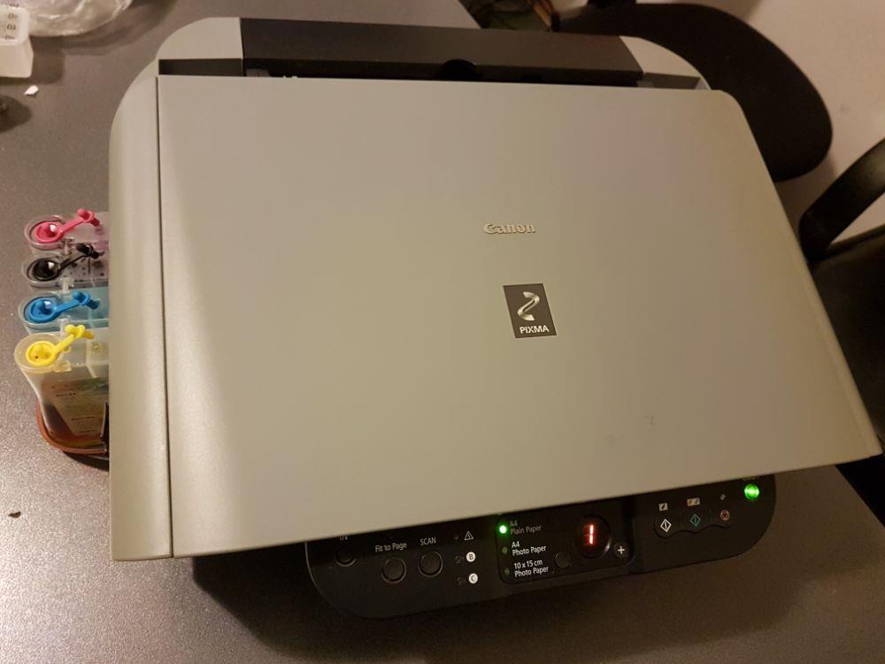 Canon MP160 CISS multifunctional xerox color fiabil cu costurile cele mai mici de imprimare