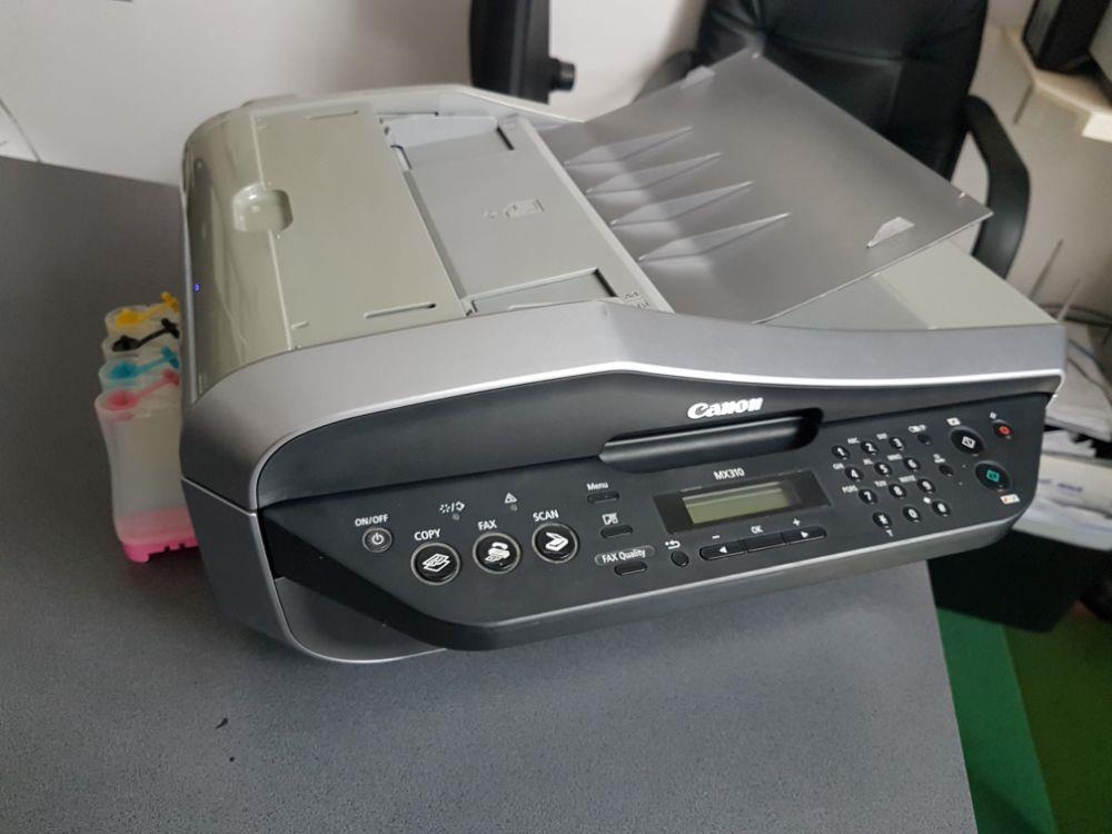 Canon MX 310 CISS ADF scaner imprimanta xerox A4, fiabil cel mai mic cost intretinere si listare - imagine 2