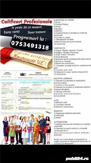 Diplome acreditate fara curs doar testare ! recunoscute si in u.e. ! 