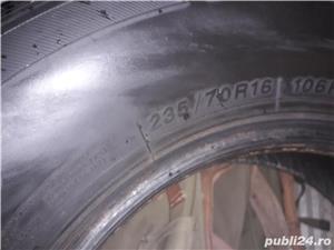 anvelope de iarna 235/70/r16folosite 3 buc 500 lei toate 3 - imagine 5