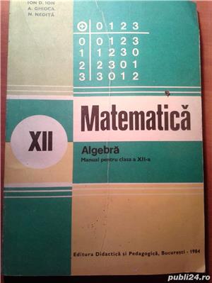 Matematica clasa a 12-a 