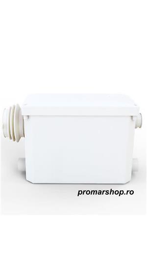 Pompa de ape uzate cu macerator si intrare wc laterala Sanitrit H400-A - imagine 5