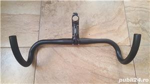 Set ghidon bicicleta FSA Gossamer New Ergo + pipa Concept X-treme - imagine 2