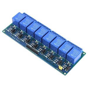 modul cu1, 2,  4 sau 8 relee SRD05V VCC 10A pt. Arduino Raspberry PI sau automatizari - imagine 2