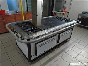 Masina de gatit gaz Termex 4 ochiuri +4 plite+2 cuptoare - imagine 2
