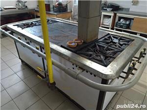 Masina de gatit gaz Termex 4 ochiuri +4 plite+2 cuptoare - imagine 4