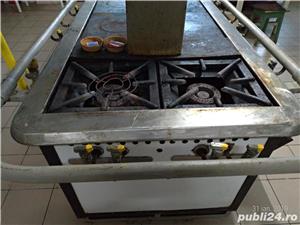 Masina de gatit gaz Termex 4 ochiuri +4 plite+2 cuptoare - imagine 3