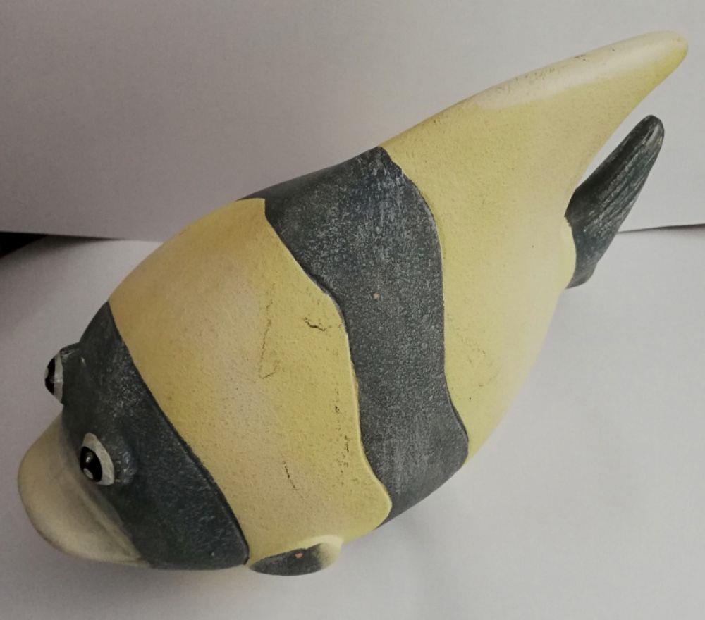 Peste din ceramica bibelou de TV statueta decor - imagine 3