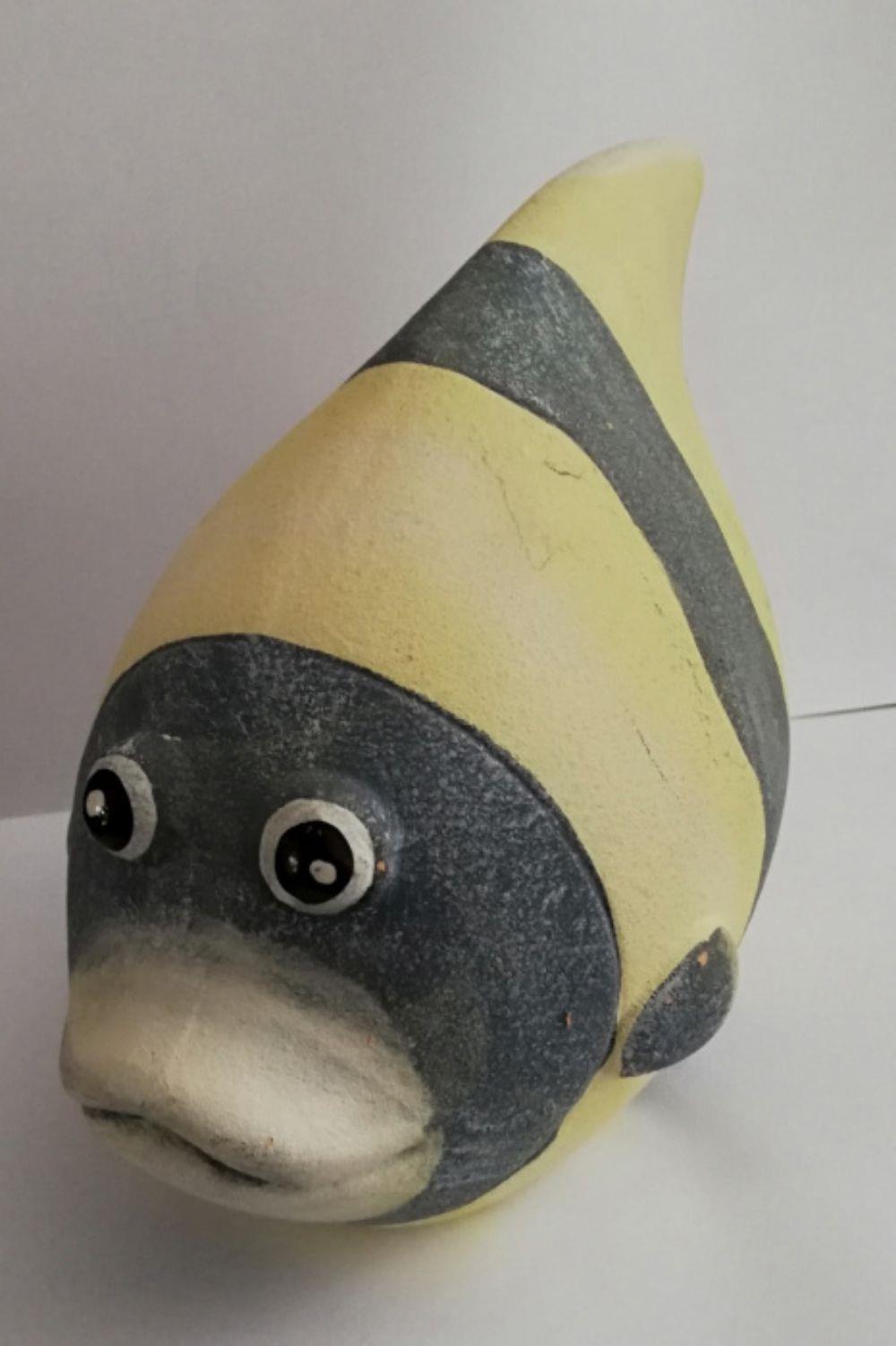 Peste din ceramica bibelou de TV statueta decor - imagine 4