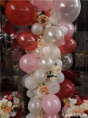 Arcada baloane 3D, nume din baloane folie, cifra 18 - imagine 2