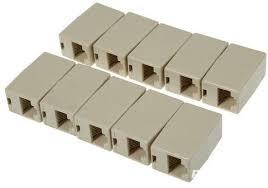 Adaptor,conector,cupla pentru extensie cablu RJ45,cat 5,6     - imagine 3