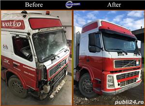 Efectuam reparatii de tinichigerie si vopsitorie pt camioane