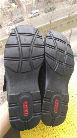 Ghete piele Rieker Antistress, mar.42 (26.5 cm) - imagine 7