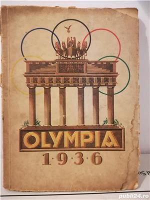 Carte Jocurile Olimpice din 1936 la care a participat Hitler cu poze