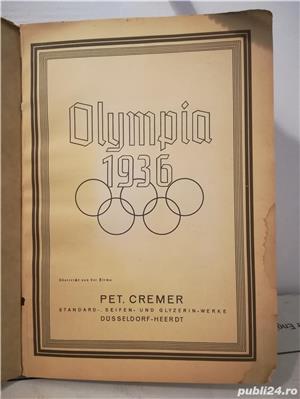 Carte Jocurile Olimpice din 1936 la care a participat Hitler cu poze - imagine 2