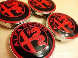 ALFA ROMEO - Set 4 capace pentru jante auto - imagine 2