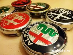 ALFA ROMEO - Set 4 capace pentru jante auto - imagine 7