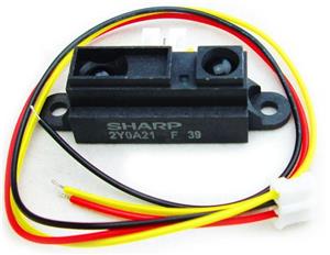 SHARP Senzor distanta IR 10cm-80cm Arduino GP2Y0A21YYK0F, GPY2Y0A21YK0