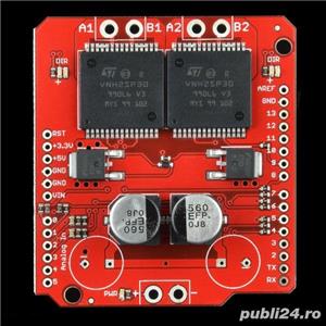 Driver Motor 30A, dual 2 x VNH2SP30, pas cu pas bridge punte Arduino stepper