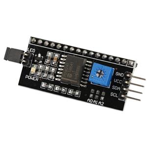 Modul I2C IIC LCD PCF8574 1602 (16x2) 20x4 2004 multiplicator porturi, arduino, pic, atmel