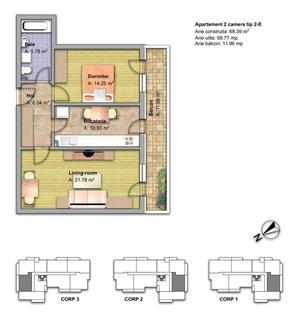 Bucuresti colentina fundeni pantelimon dobroesti apartament 2 cam str. marului - imagine 5