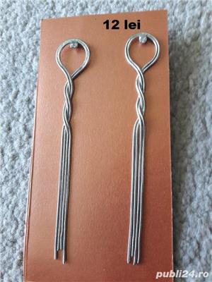 Cercei floare, lungi - imagine 1