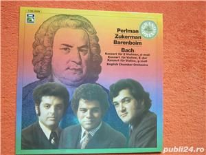 Vinil rar 1-st Ed. Bach-Barenboim Perlman Zukerman 1972-impecabil