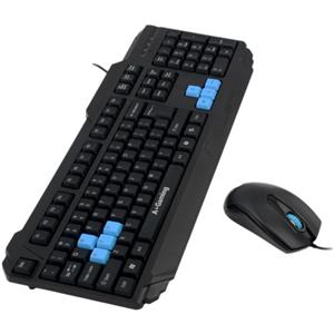 Kit Gaming Tastatura A+ K1 Kandaon + Mouse F1 Black Noua Sigilata L229 - imagine 4
