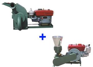  Set Profesional Granulator 22CP + Moara cu ciocanele 22CP